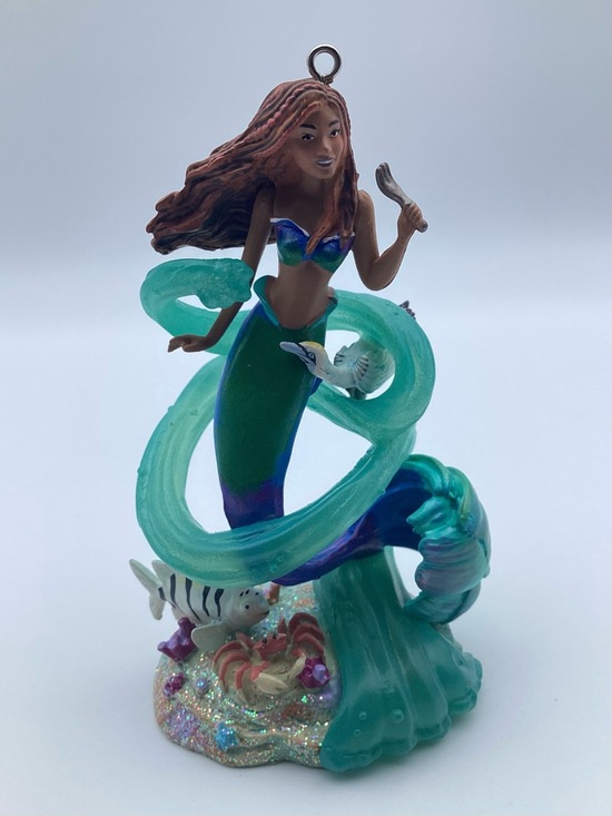 Disney Other - Disney Ariel The Little Mermaid Live Action Film Sketchbook Ornament - Princess
